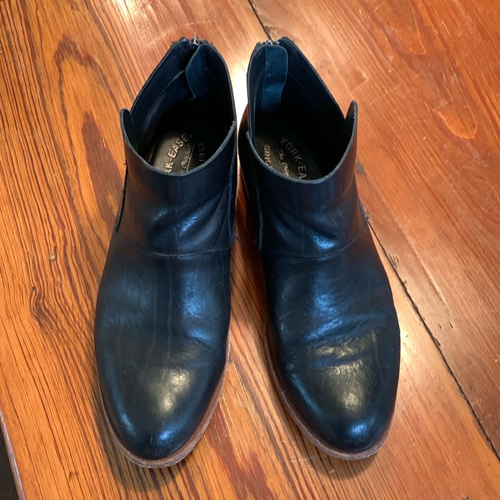 Kork-Ease Ryder - Black Leather - size 9
